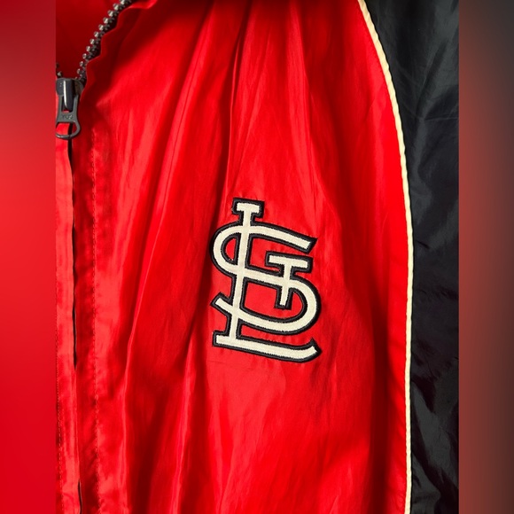 Vintage St. Louis Cardinals windbreaker. Size large. Excellent condition! - Picture 2 of 6